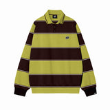 "AVOCADO" TWIN STRAND (A.GREEN/C.BROWN) POLO CREWNECK