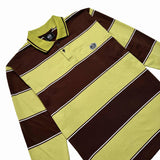"AVOCADO" TWIN STRAND (A.GREEN/C.BROWN) POLO CREWNECK