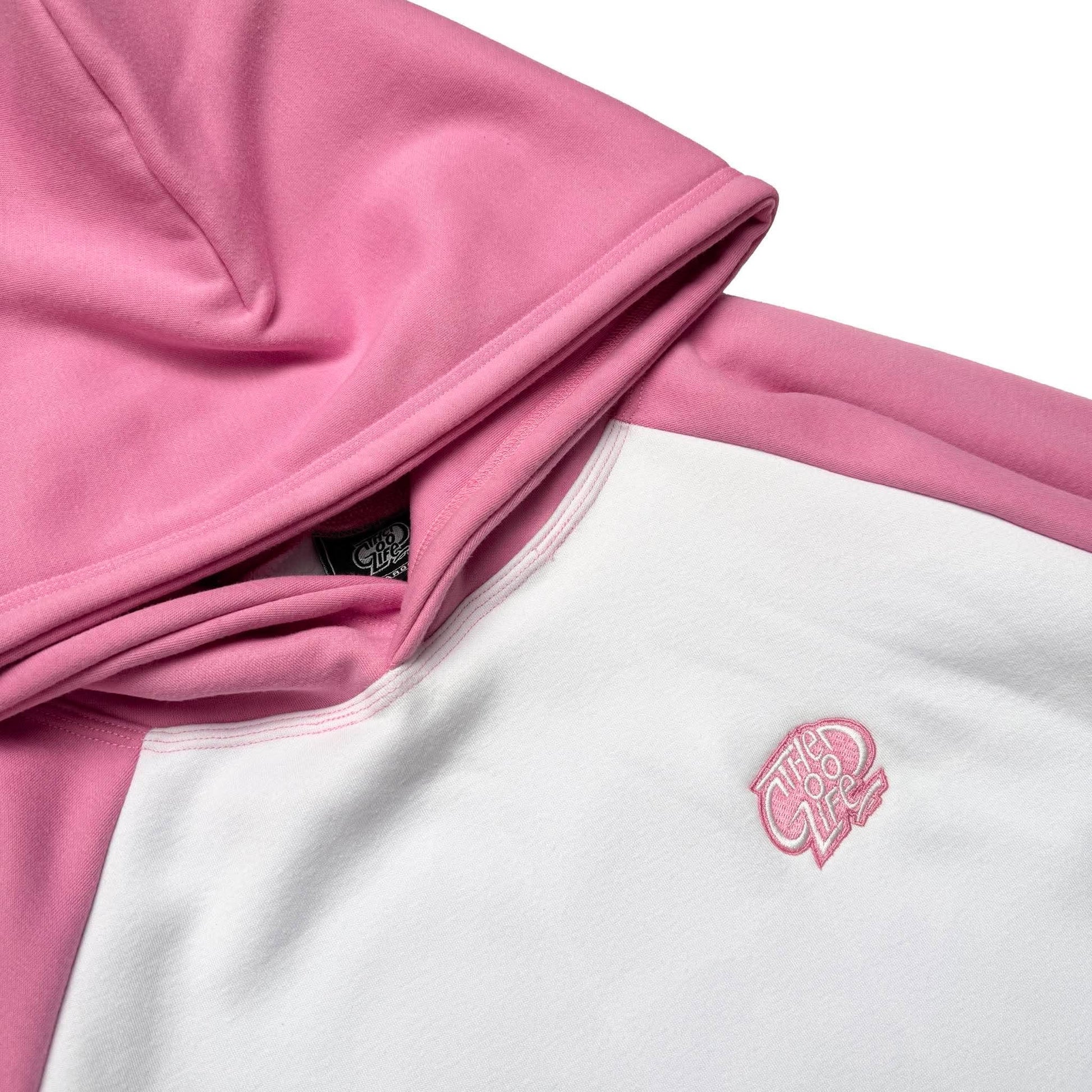 EMBRO RAGLAN (BABY PINK) HOODIE