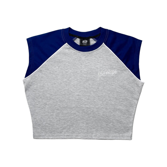 TWINSTRAND (GRAY/BLUE) BABY TEE