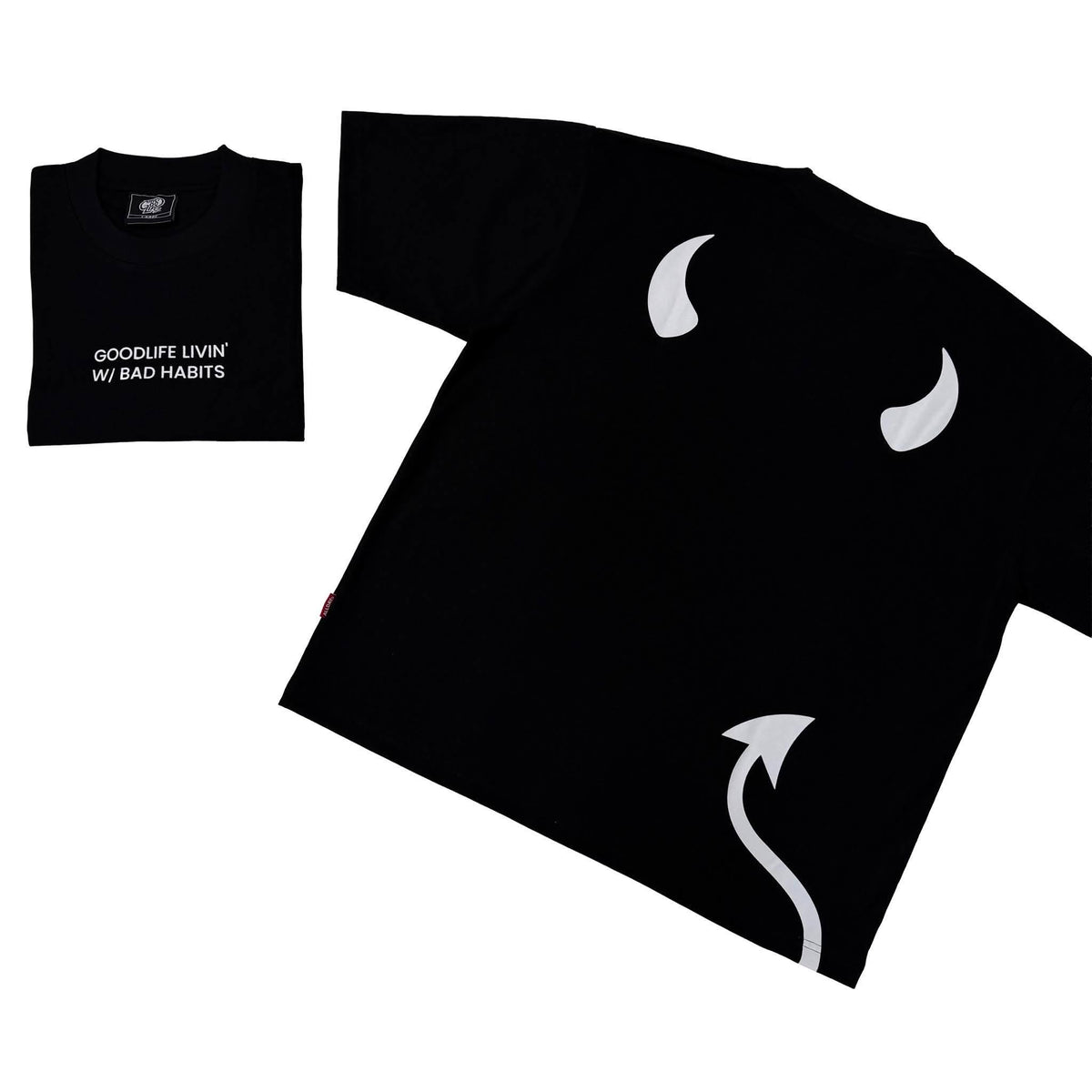 BAD HABITS (BLACK) T-SHIRT