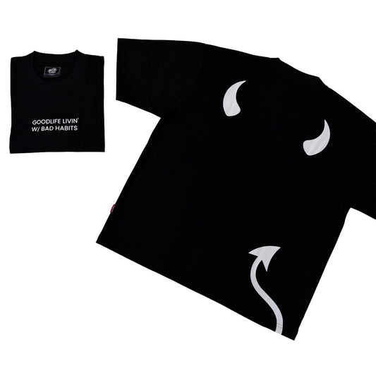 BAD HABITS (BLACK) T-SHIRT