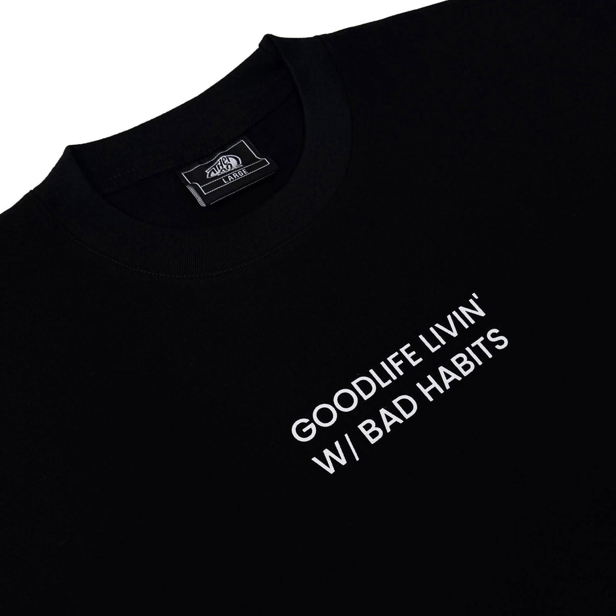 BAD HABITS (BLACK) T-SHIRT