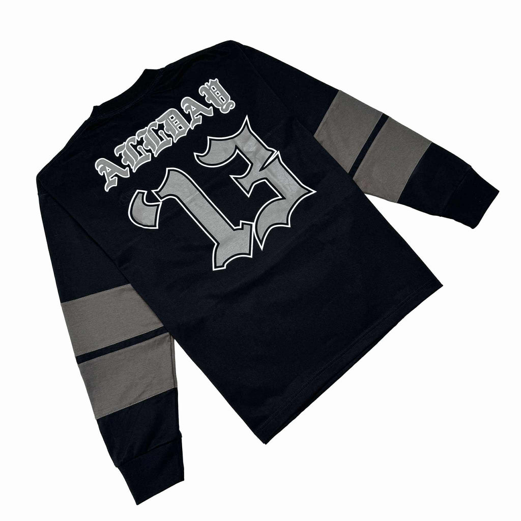 TRI-LINE BAGGY (BLACK/GRAY) CREWNECK