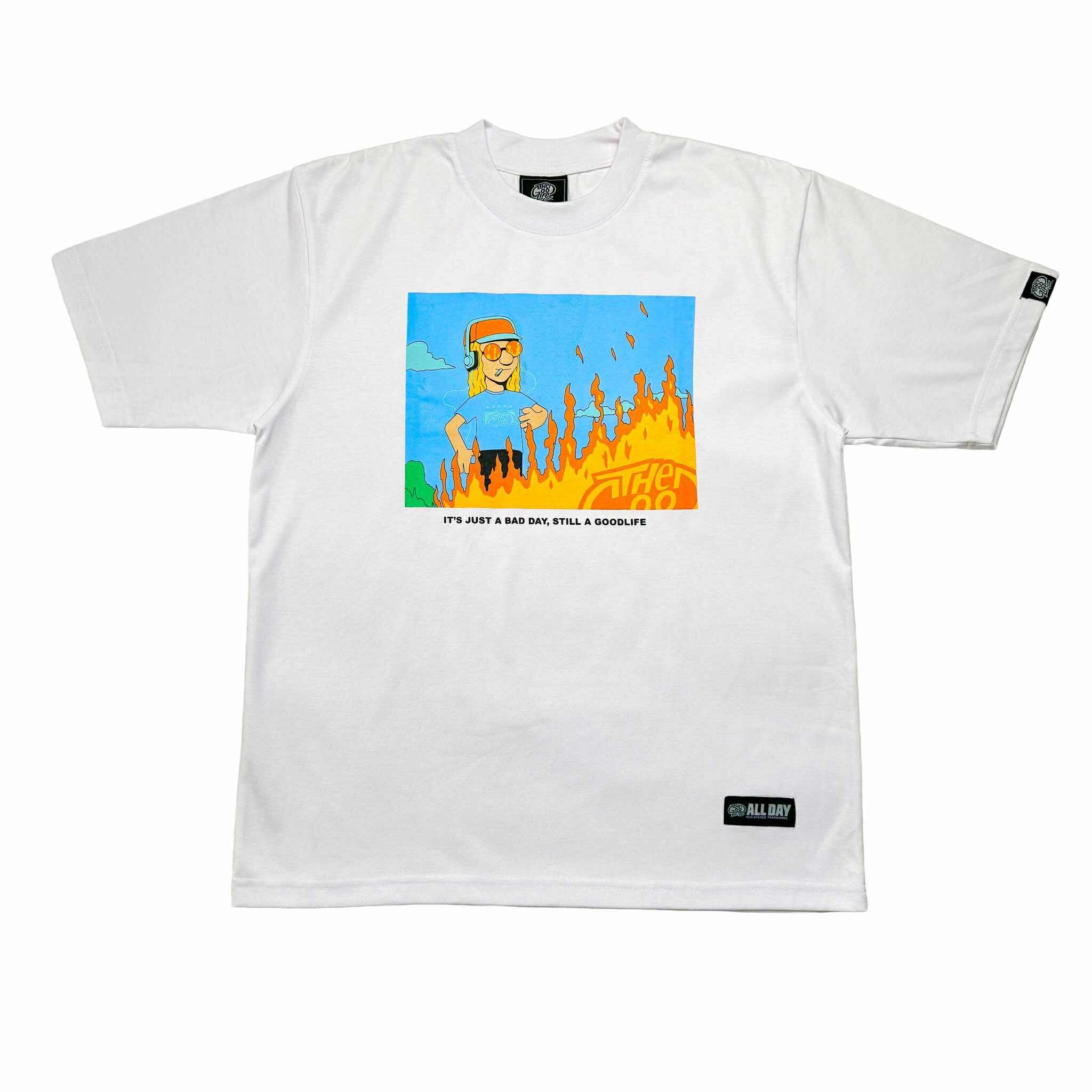 STILL GOOD CARTOON (WHITE) T-SHIRT