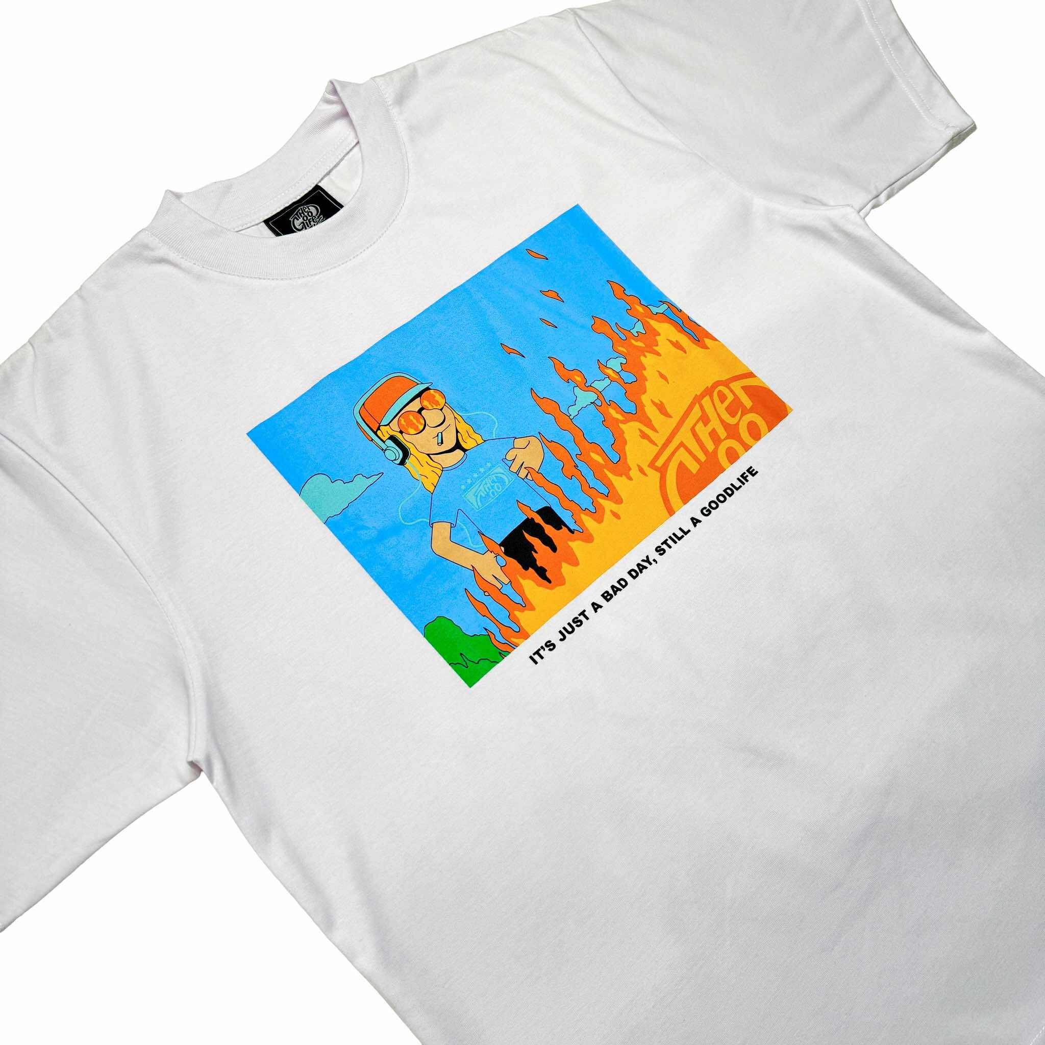 STILL GOOD CARTOON (WHITE) T-SHIRT