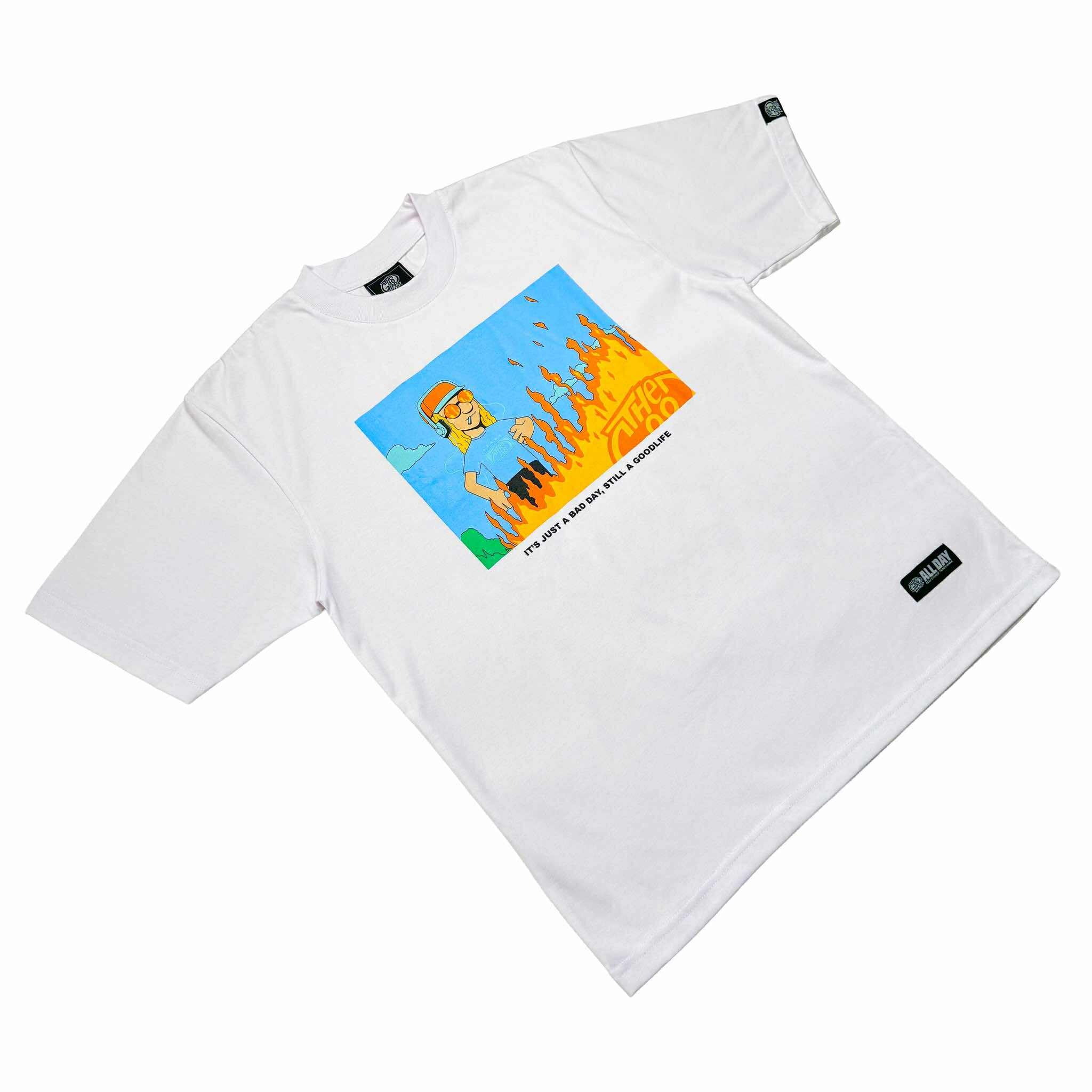 STILL GOOD CARTOON (WHITE) T-SHIRT