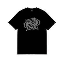 BIG LOGO "RHINESTONE" (BLACK) T-SHIRT