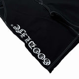 OLD ENGLISH (BLACK) DENIM JORTS