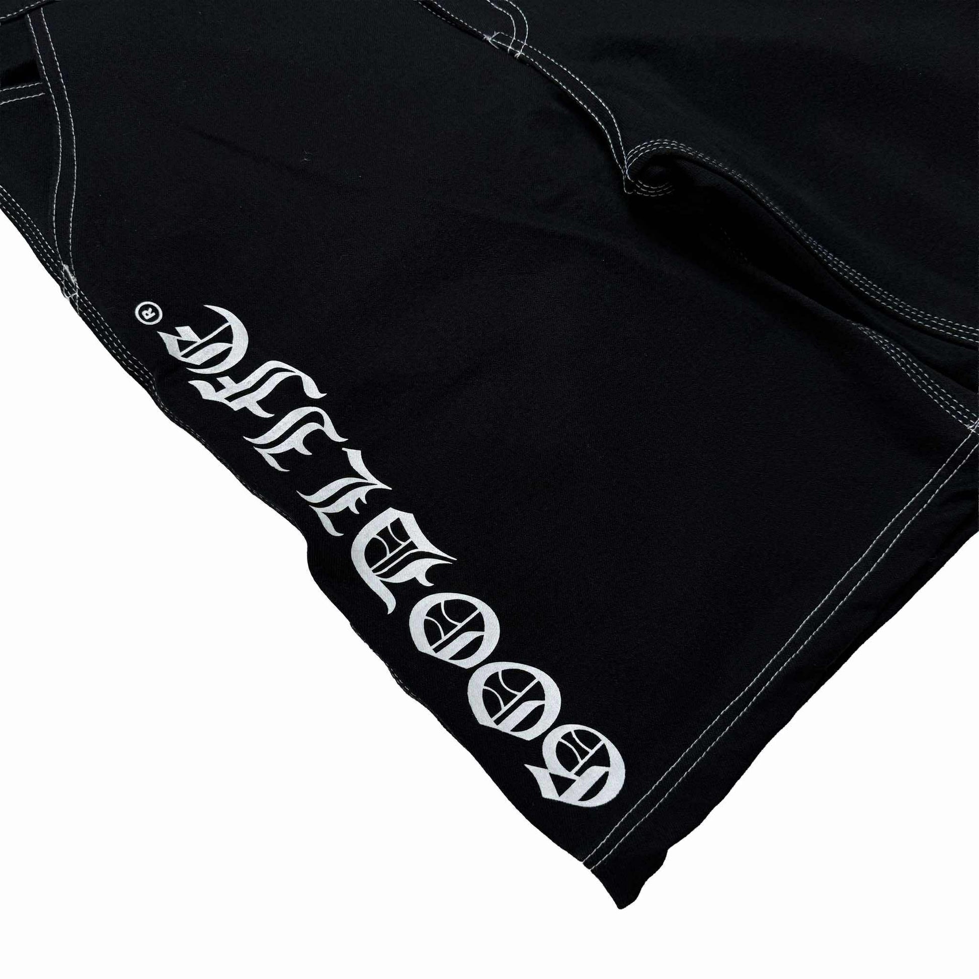 OLD ENGLISH (BLACK) DENIM JORTS