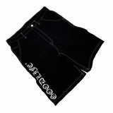 OLD ENGLISH (BLACK) DENIM JORTS