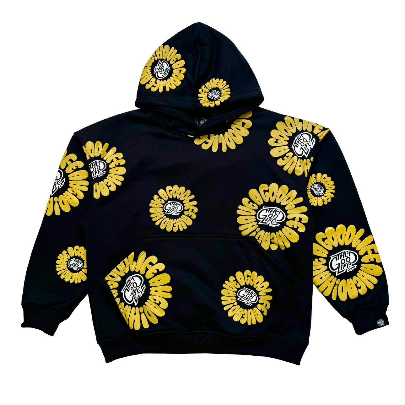 BLOOM (BLACK) HOODIE