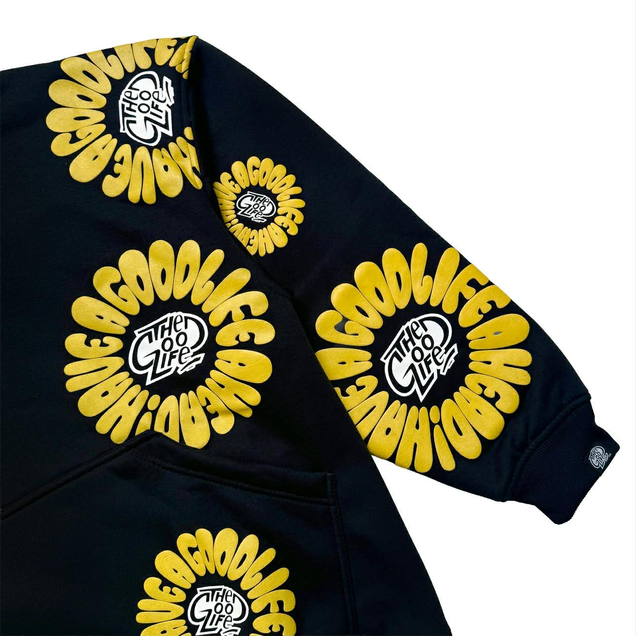 BLOOM (BLACK) HOODIE