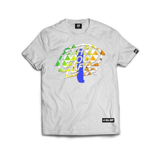 SLIDE (WHITE) T-SHIRT