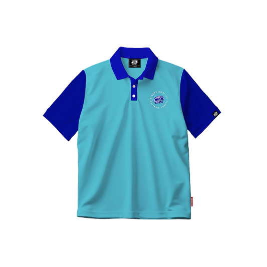 FINEST EMBRO POLO (BLUE/MINT)
