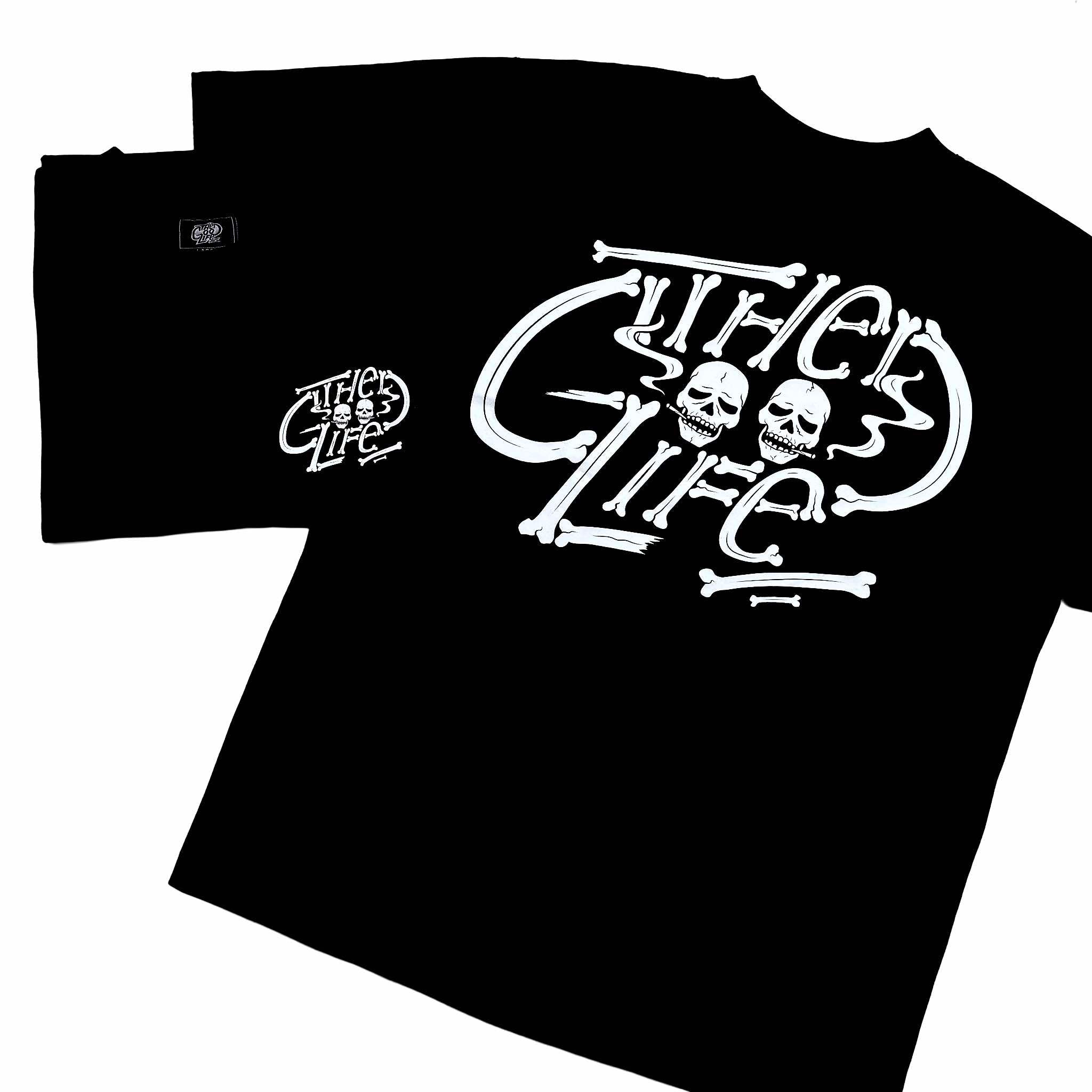 OG LOGO BONES (BLACK) T-SHIRT