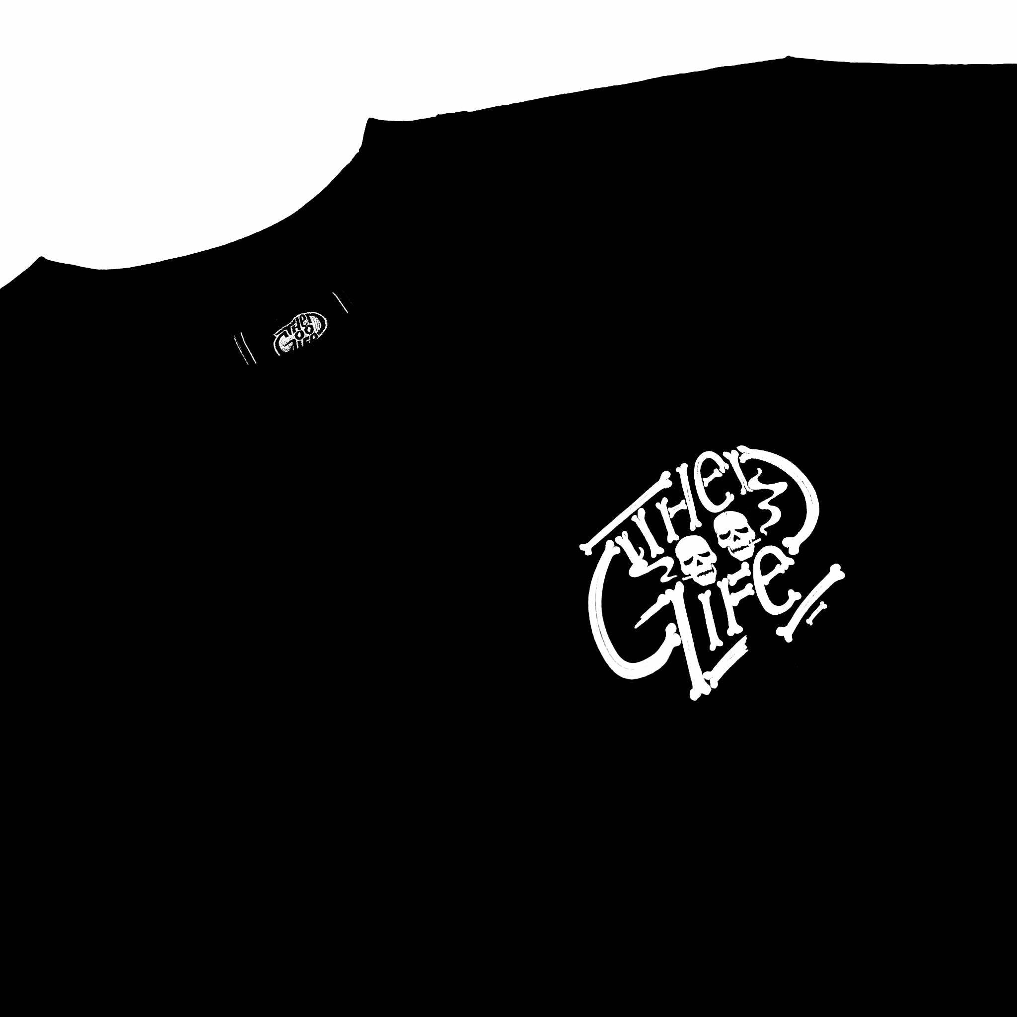 OG LOGO BONES (BLACK) T-SHIRT