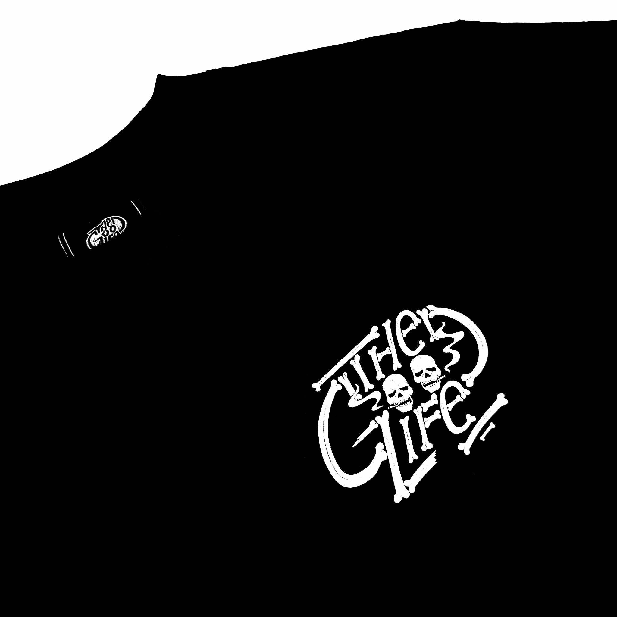 OG LOGO BONES (BLACK) T-SHIRT