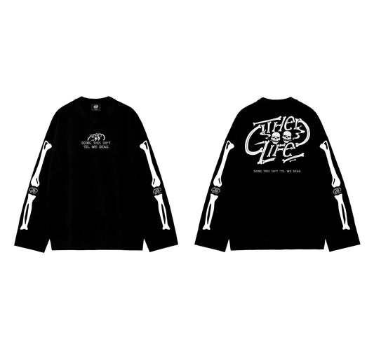 BONES V2 (BLACK) CREWNECK