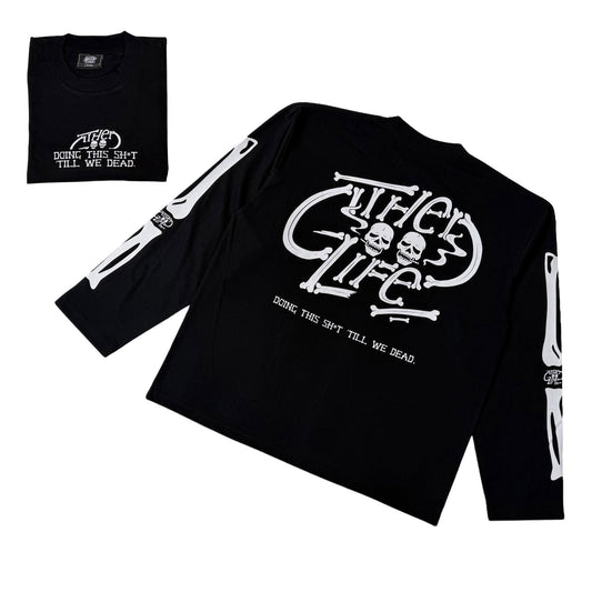 BONES V2 (BLACK) CREWNECK
