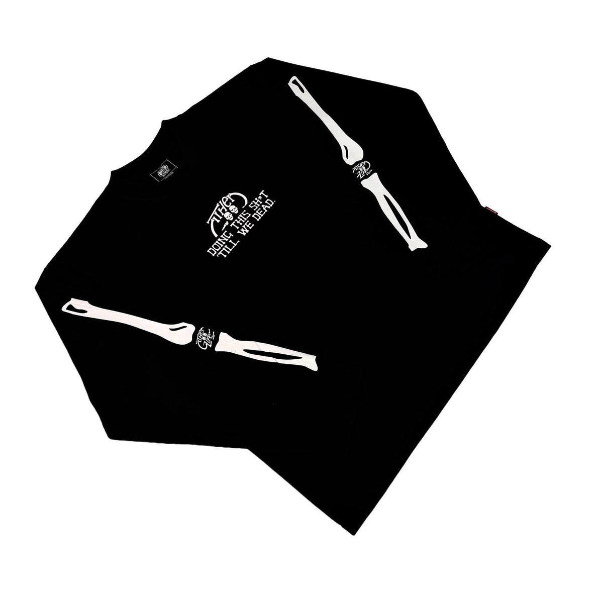 BONES V2 (BLACK) CREWNECK