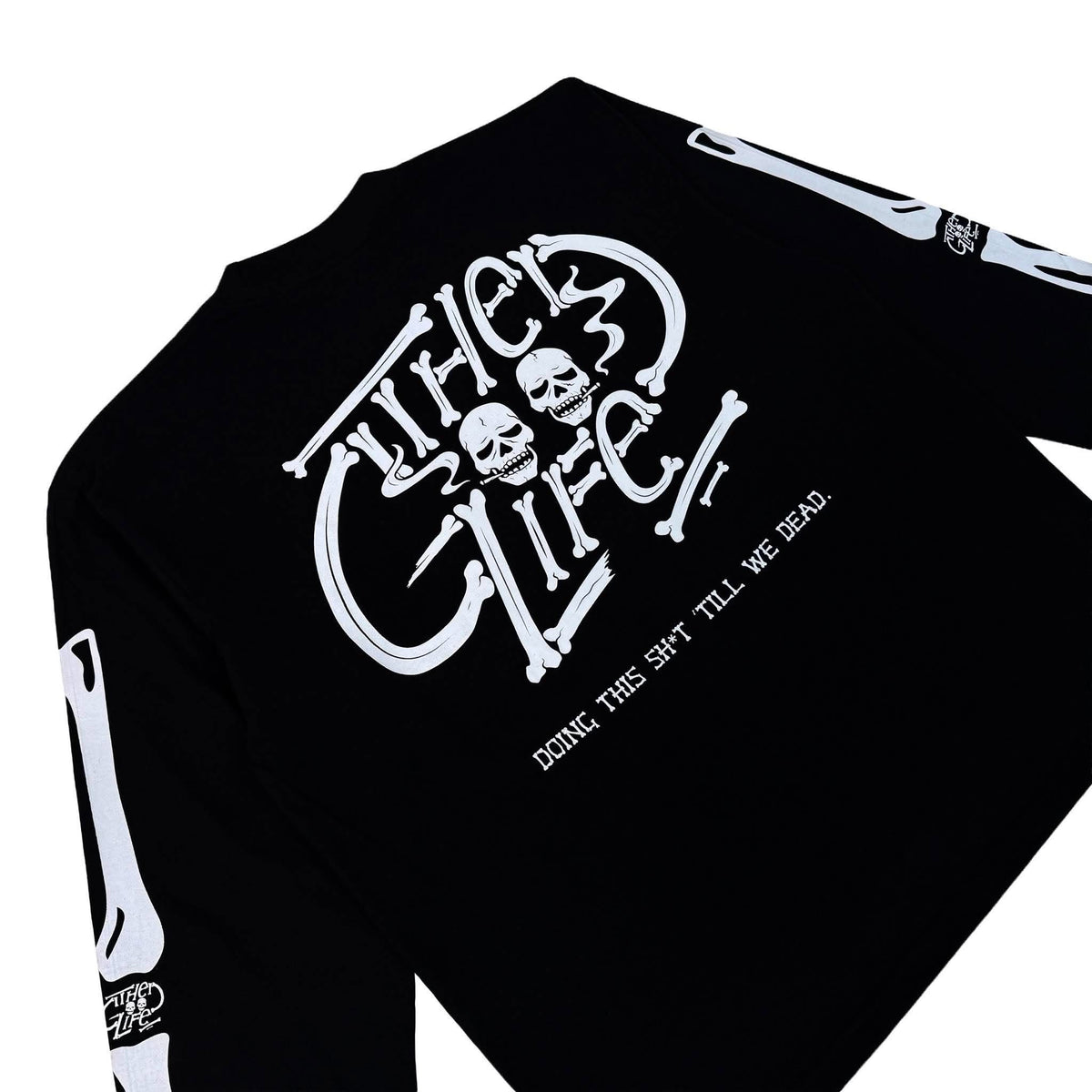 BONES V2 (BLACK) CREWNECK