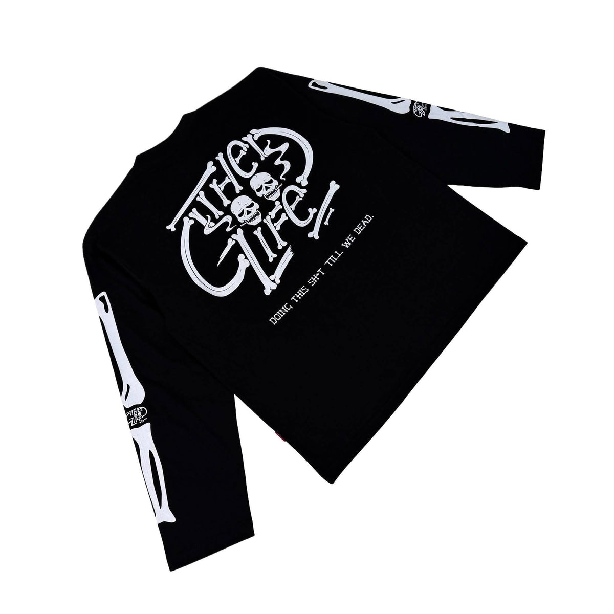 BONES V2 (BLACK) CREWNECK