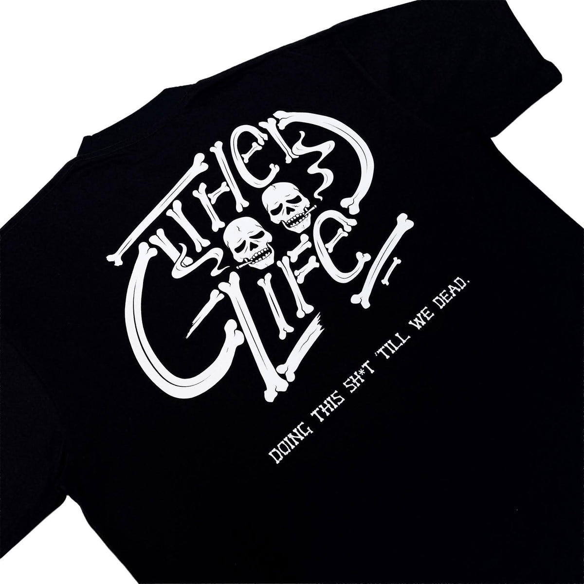 BONES V2 (BLACK) T-SHIRT