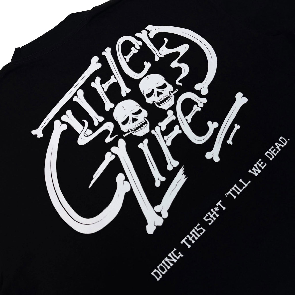 BONES V2 (BLACK) T-SHIRT
