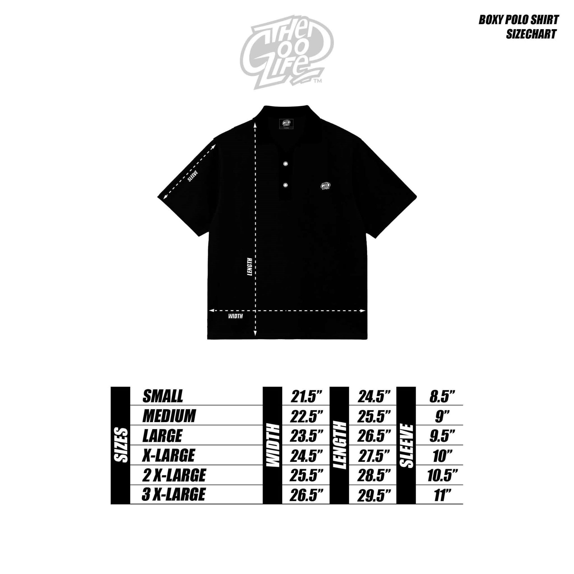 INFINITY CLUB (BLACK) POLO SHIRT