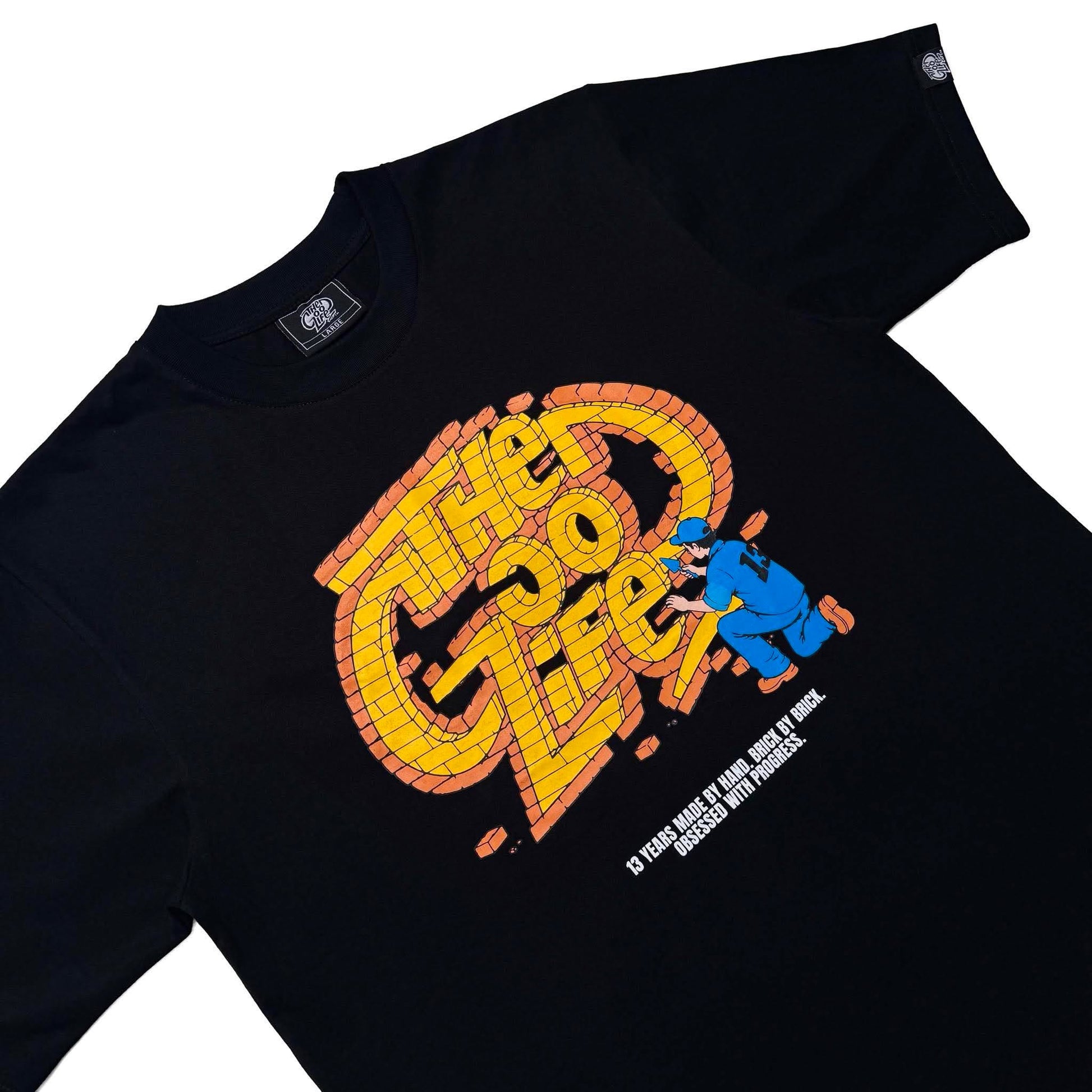 13 BRICKS (BLACK) T-SHIRT