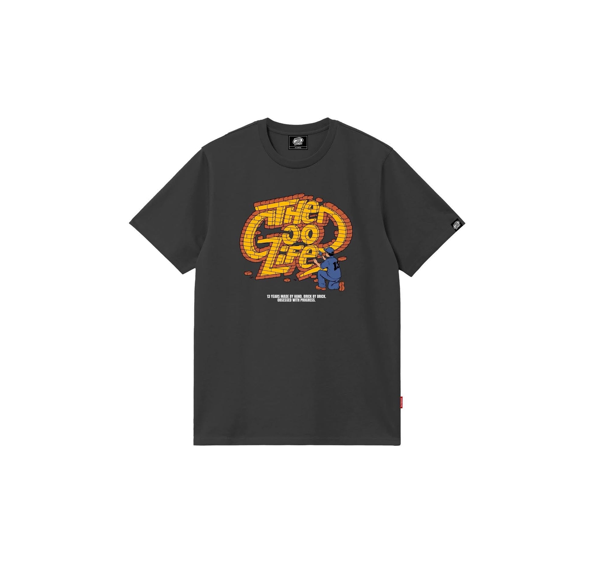 13 BRICKS (DARK GRAY) T-SHIRT