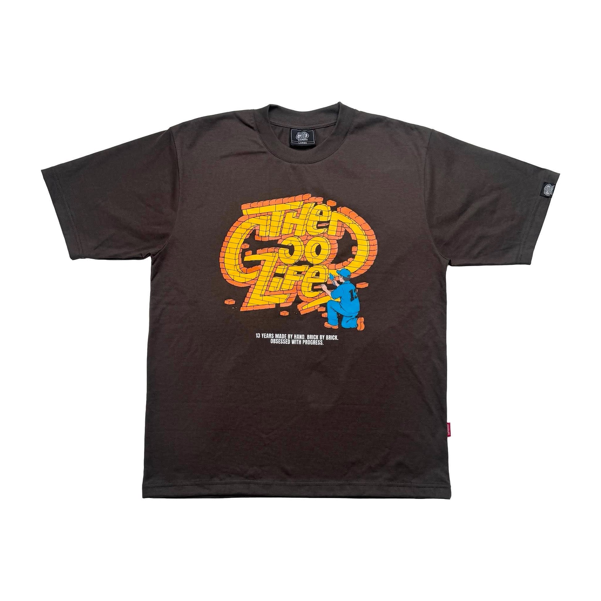13 BRICKS (DARK GRAY) T-SHIRT