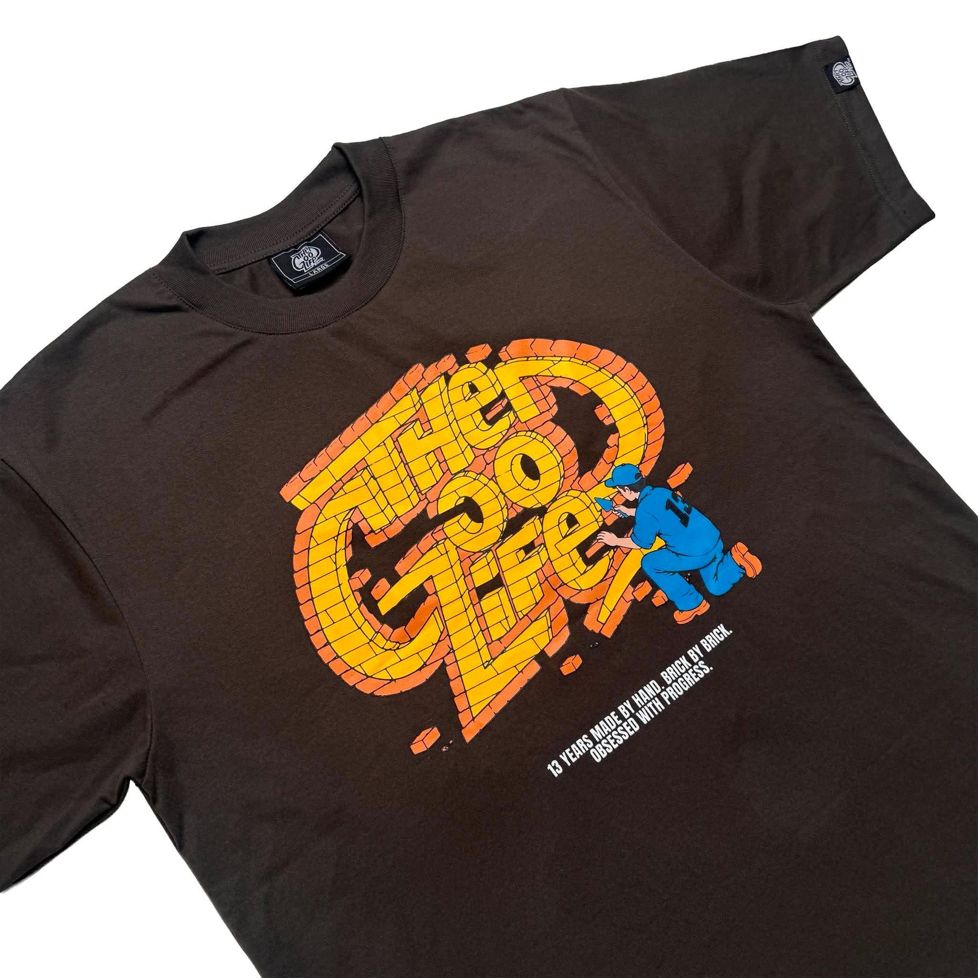 13 BRICKS (DARK GRAY) T-SHIRT