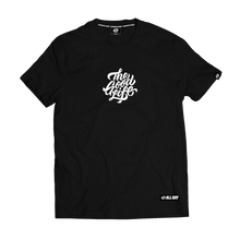 BRUSH SCRIPT (BLACK) - "EMBRO" TEE