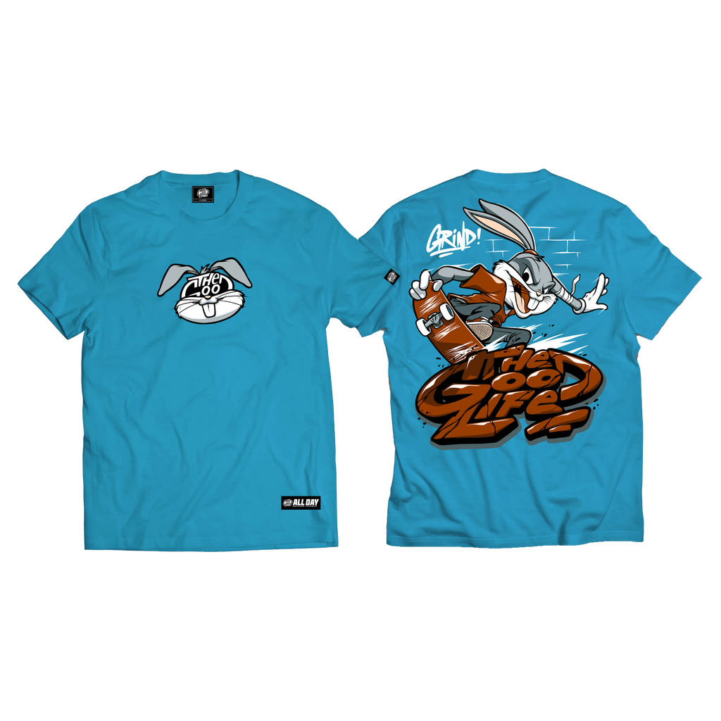 BUNNY (POWDER BLUE) TEE - "TUNE SQUAD v1"