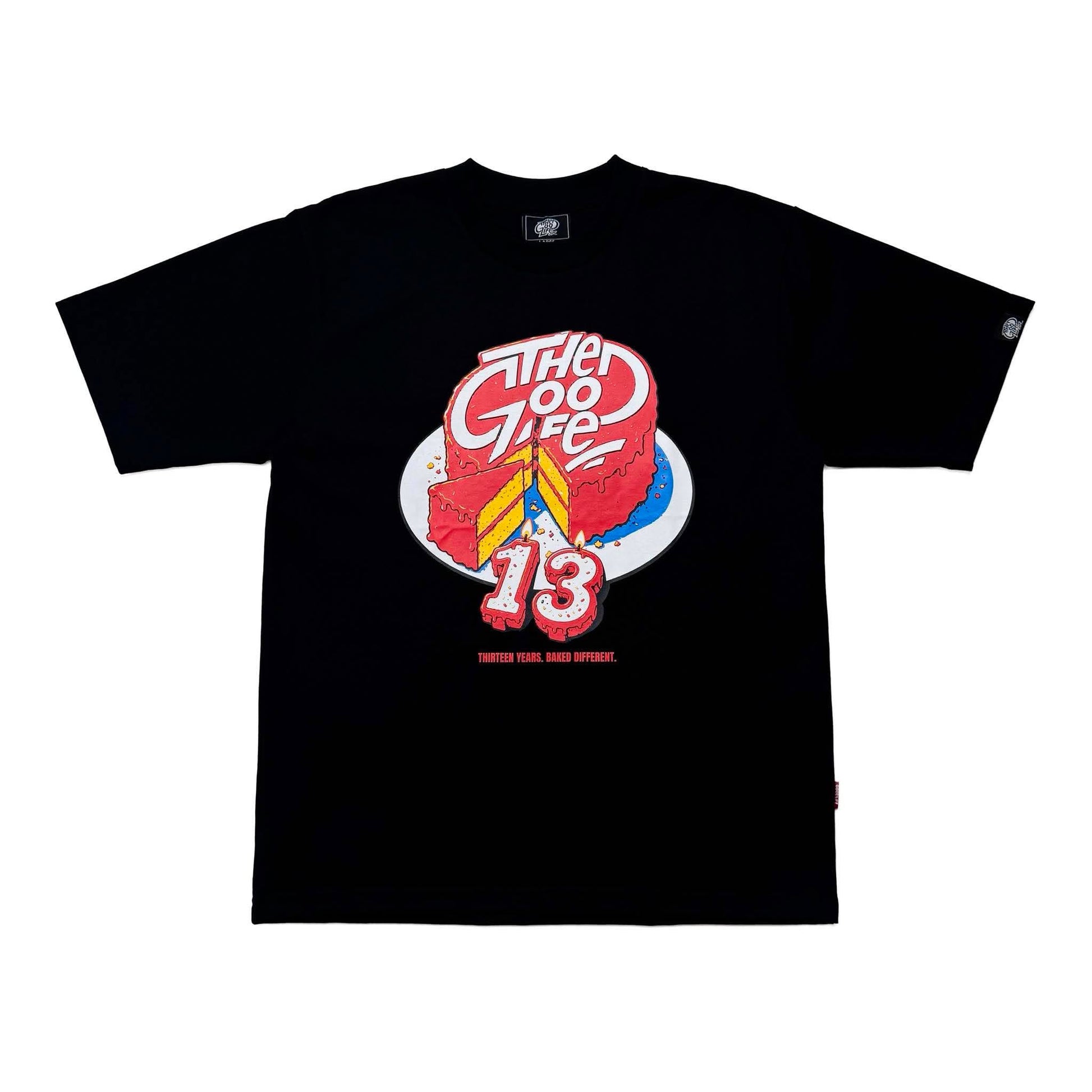 13 CAKES (BLACK) T-SHIRT