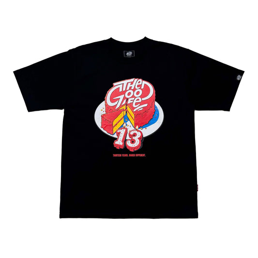 13 CAKES (BLACK) T-SHIRT