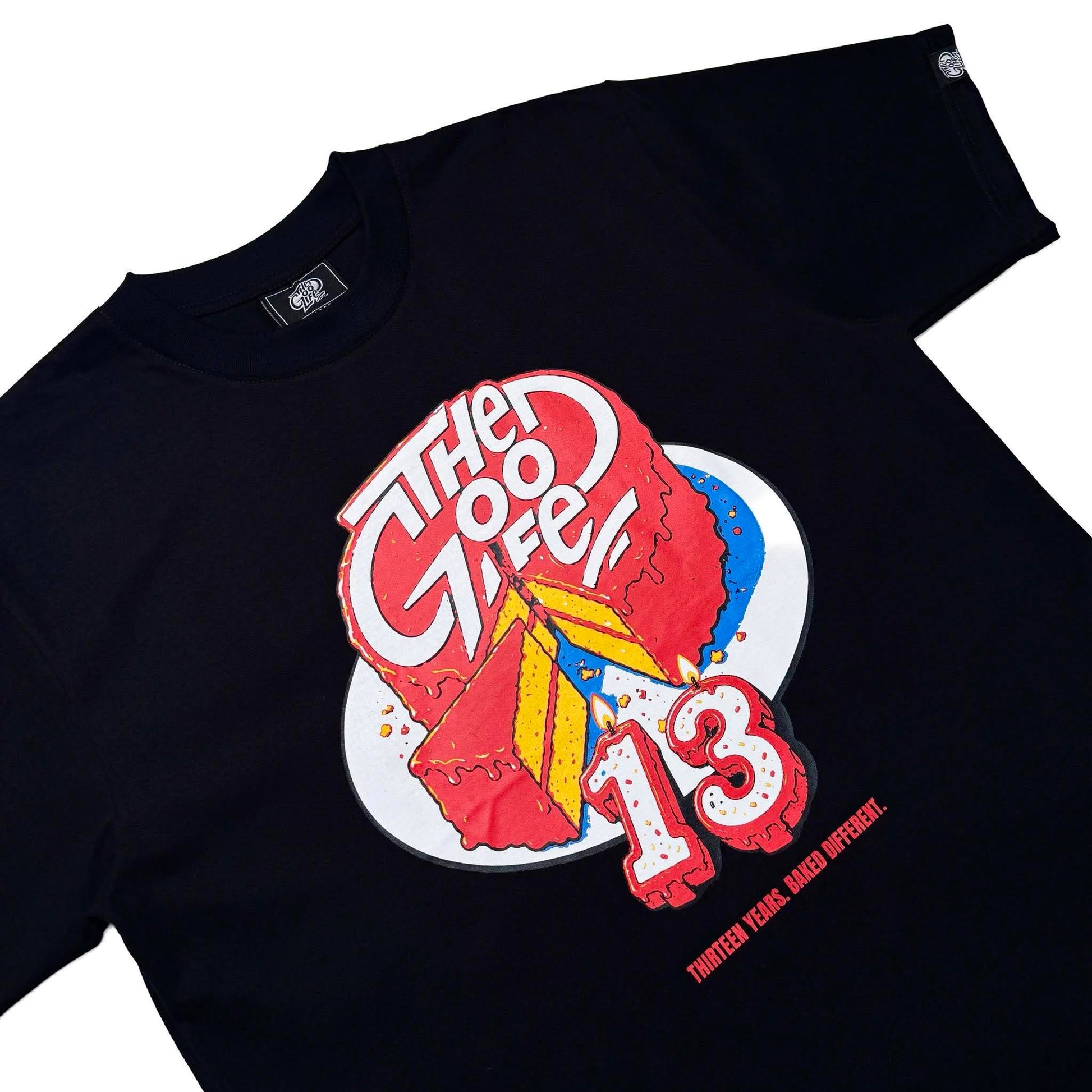 13 CAKES (BLACK) T-SHIRT