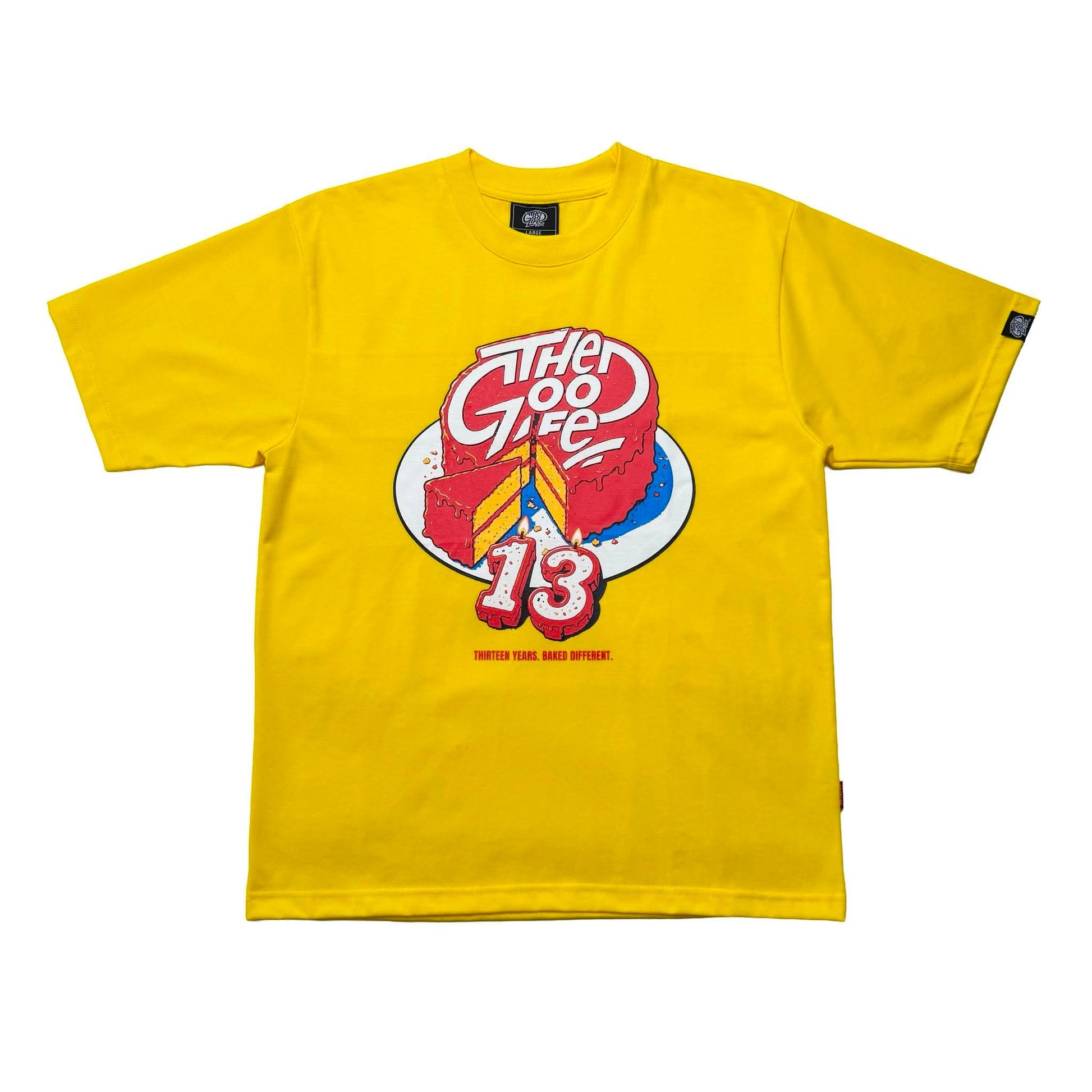 13 CAKES (YELLOW) T-SHIRT