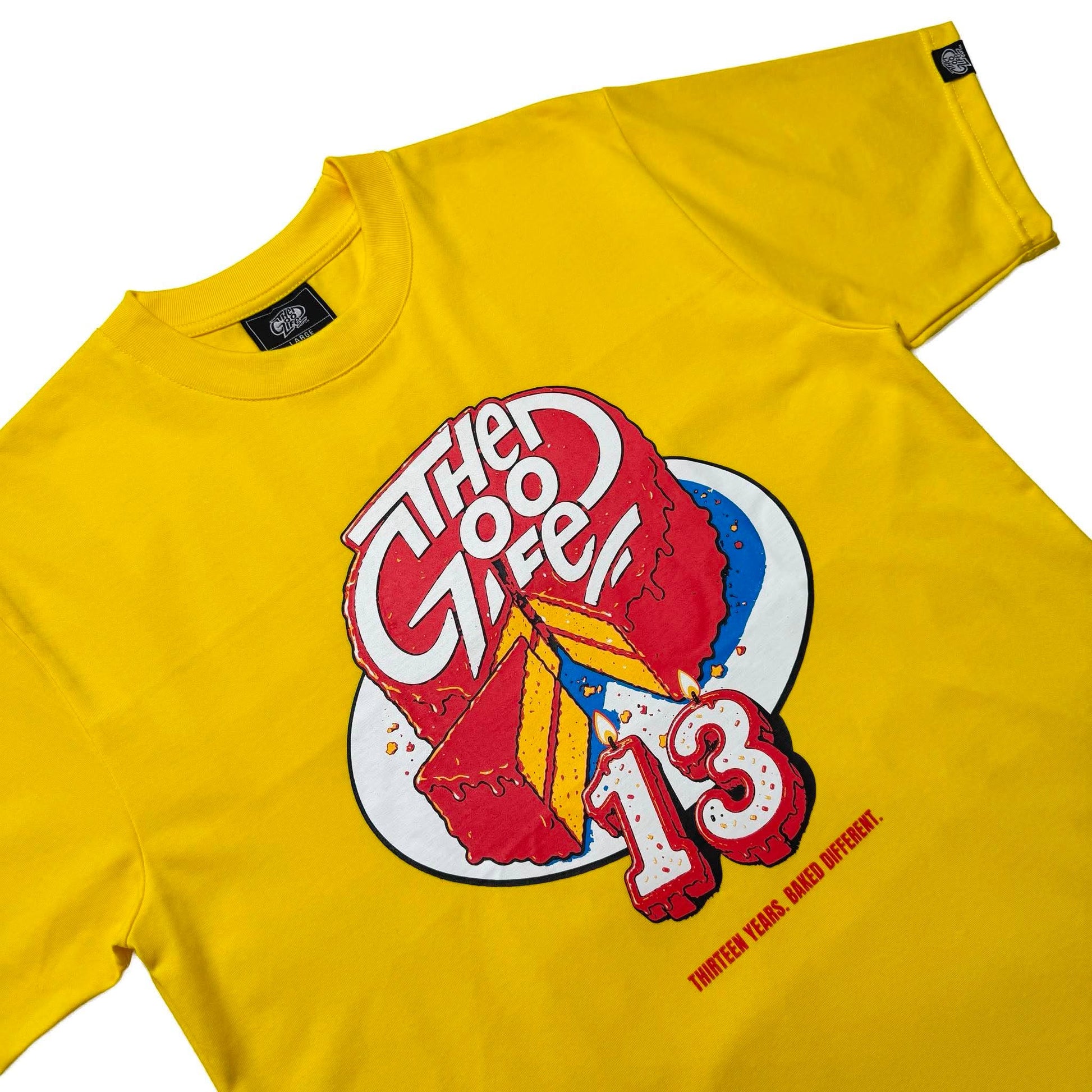 13 CAKES (YELLOW) T-SHIRT