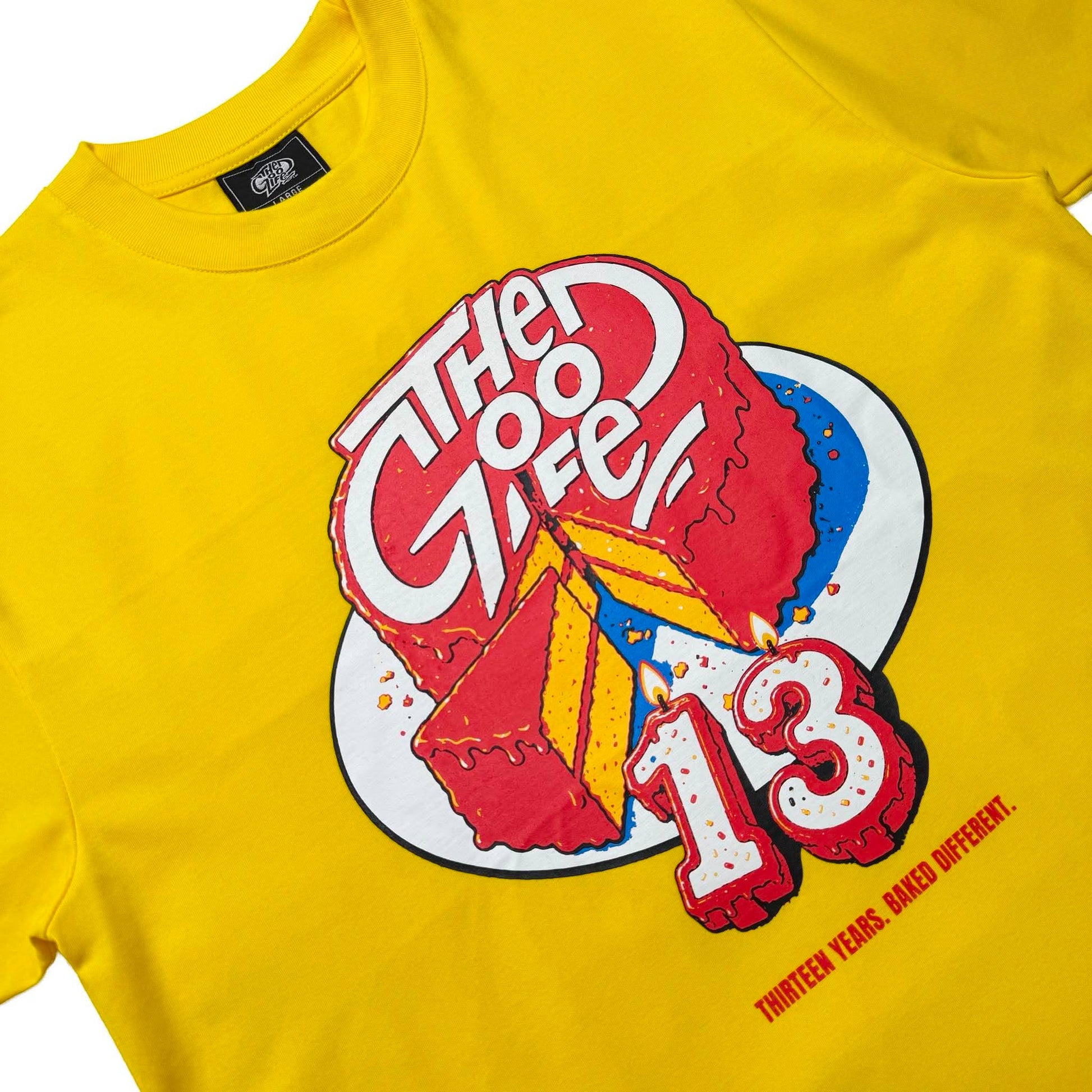 13 CAKES (YELLOW) T-SHIRT