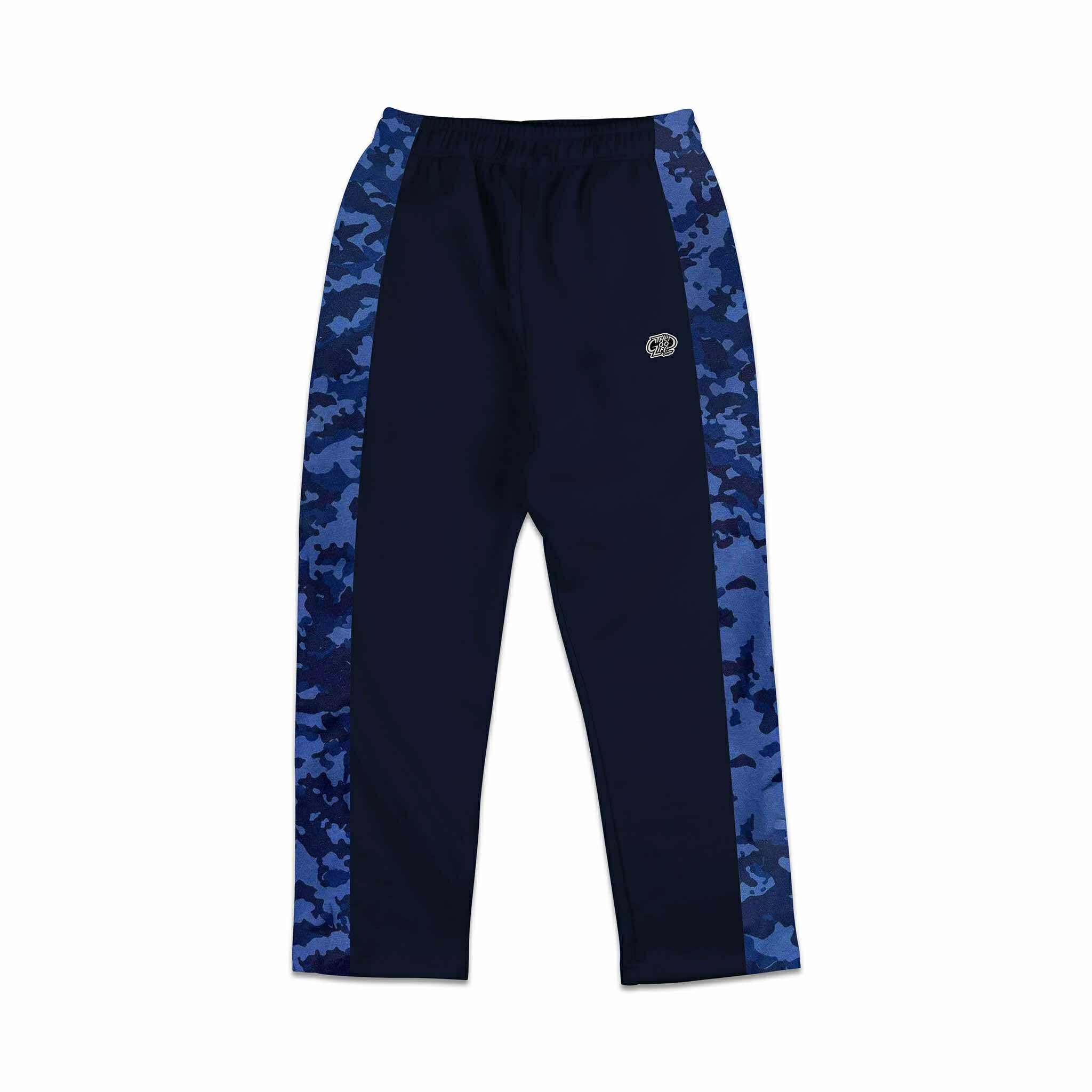 SPLIT CAMOU (NAVY) PANTS