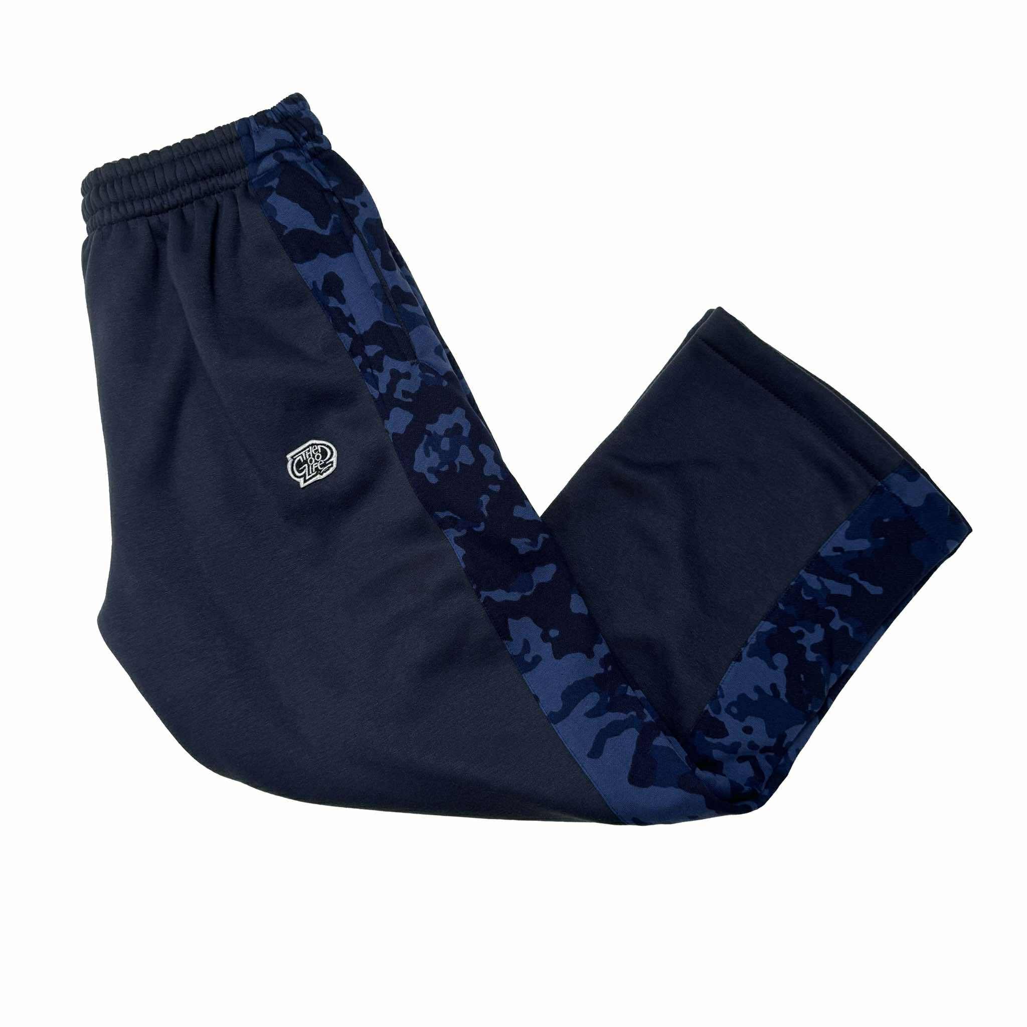 SPLIT CAMOU (NAVY) PANTS