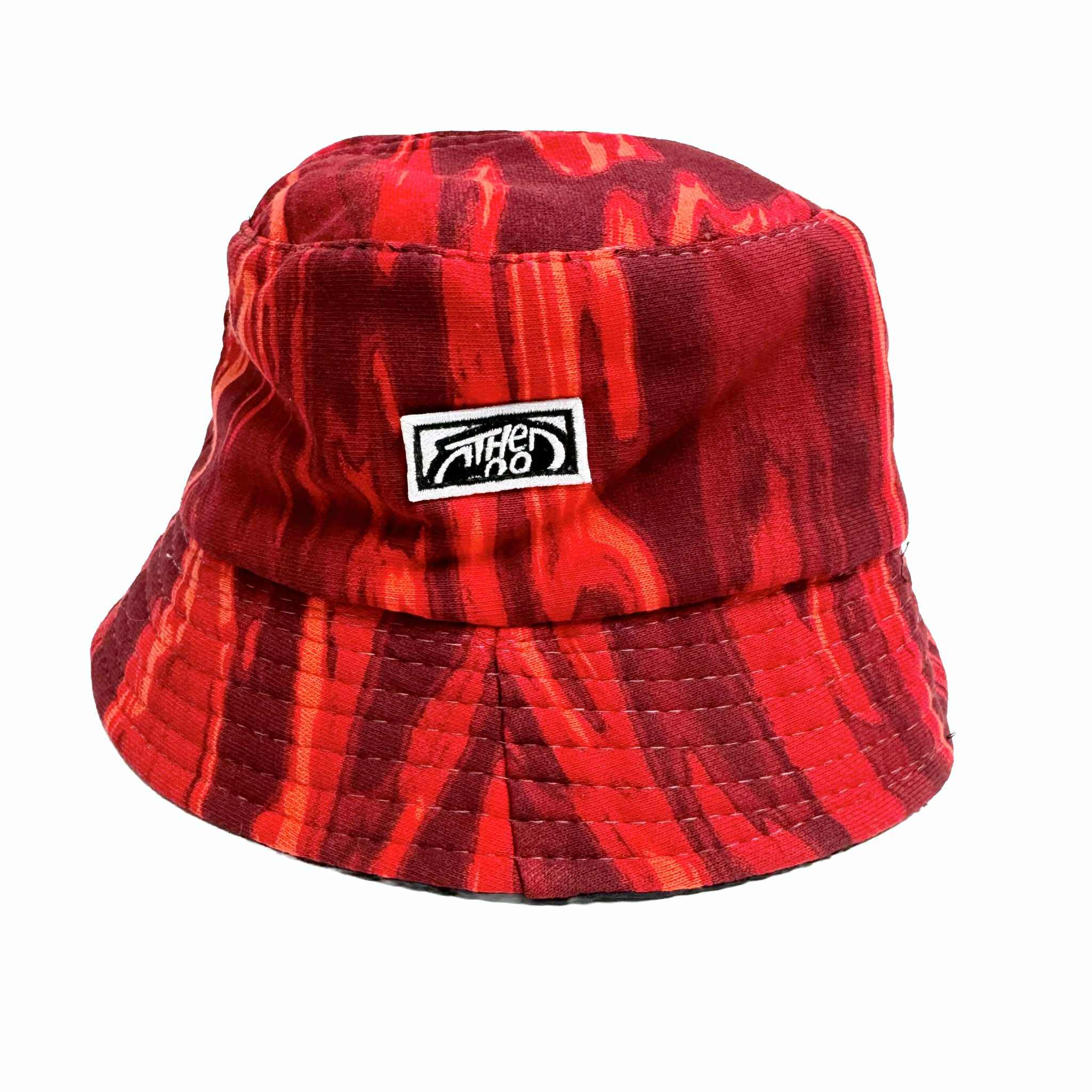 CAMOU (RED) BUCKET HAT