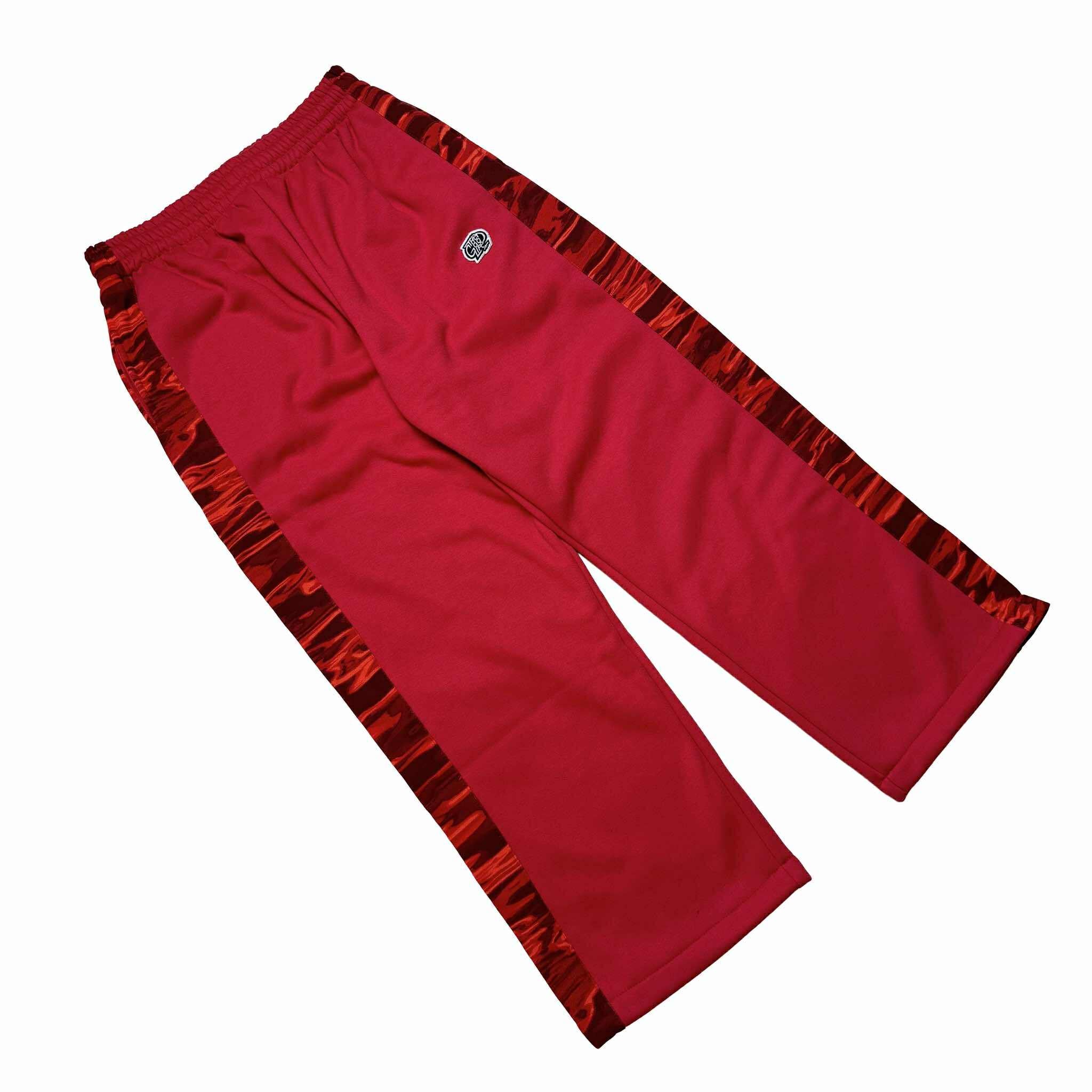 SPLIT CAMOU (RED) PANTS