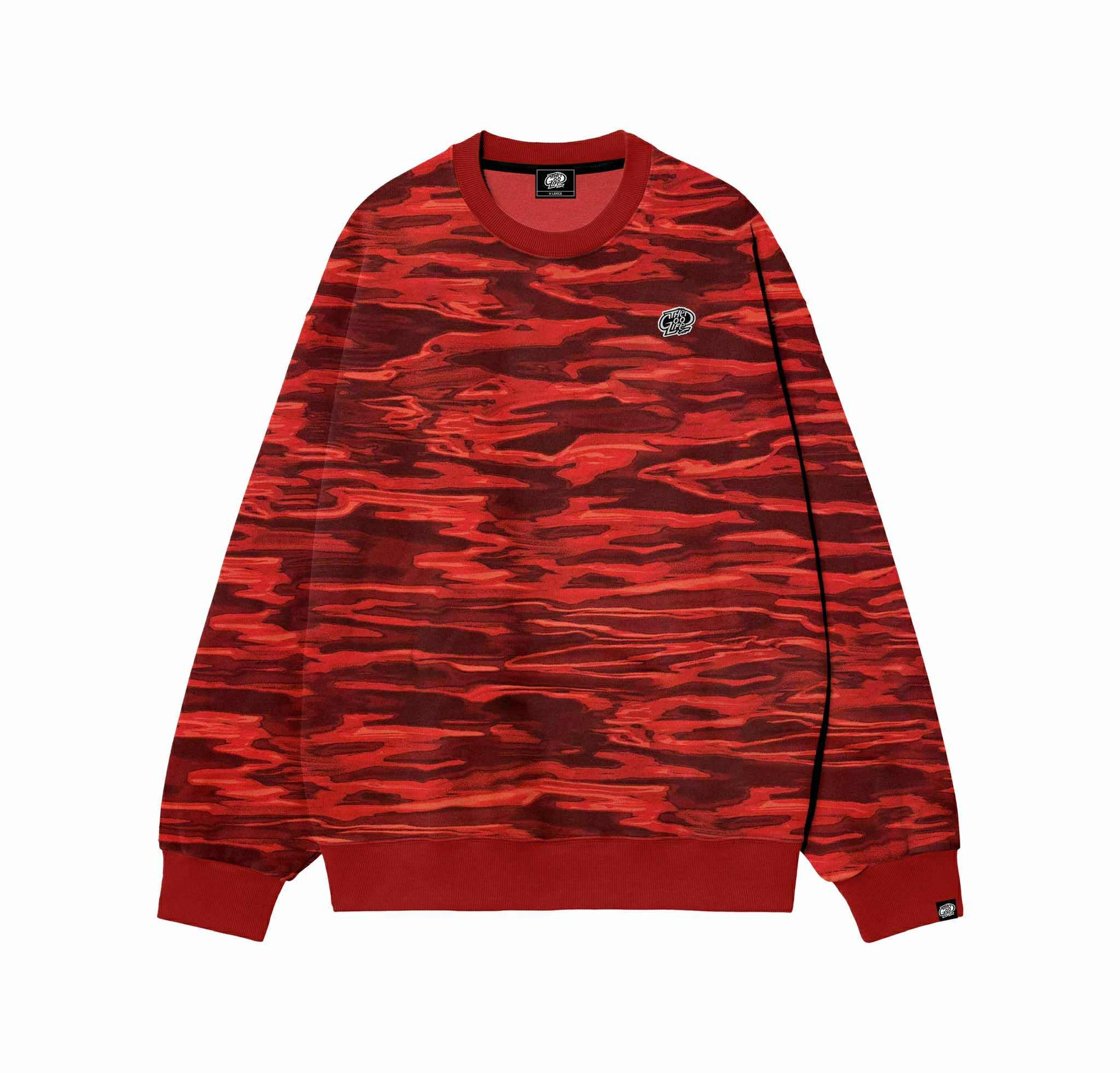 CAMOU (RED) SWEATSHIRT L