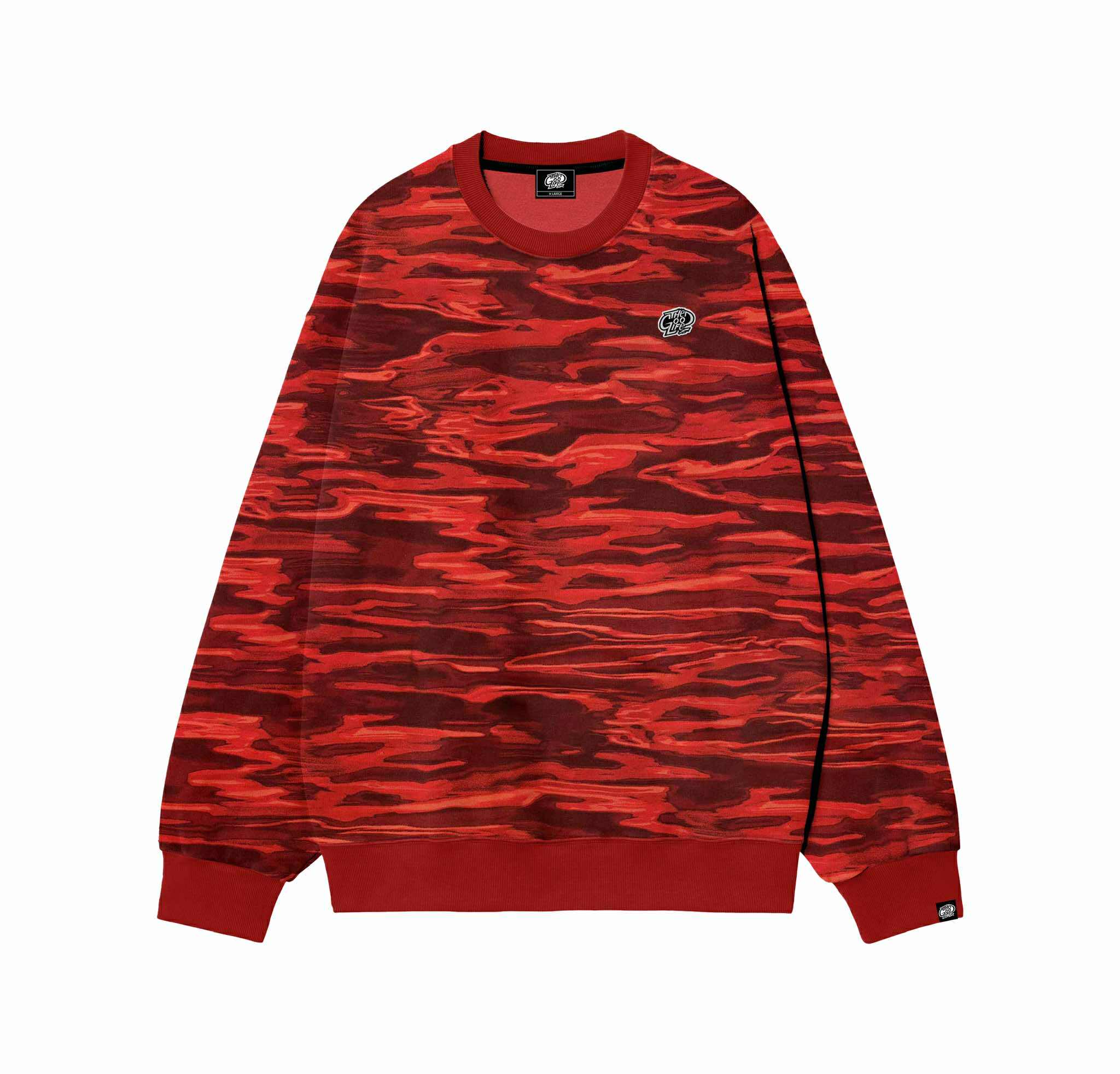 CAMOU (RED) SWEATSHIRT