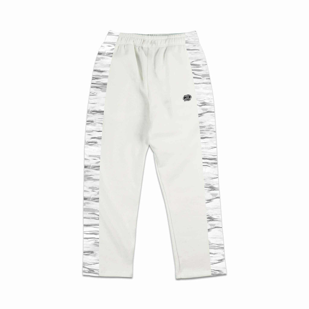 SPLIT CAMOU (WHITE) PANTS