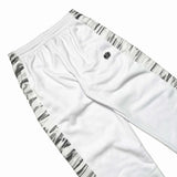 SPLIT CAMOU (WHITE) PANTS